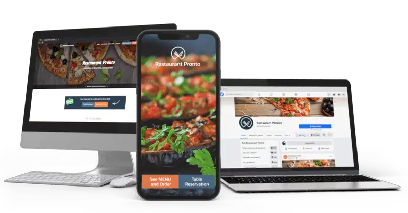 Site web restaurant